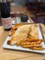 Quesadilla de Jamón Y Queso Ham And Cheese Quesadilla